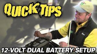12-VOLT DUAL BATTERY SETUP | Pete's RV Quick Tips (CC)
