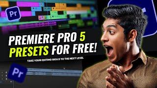 5 Must-Have Premiere Pro Presets – FREE Download!