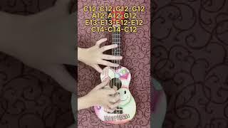 easiest way to play twinkle twinkle on a ukulele