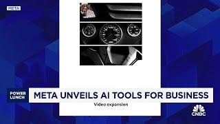 Meta unveils AI tools for business