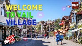 Watch the Breathtaking Beauty of Vail Village, Colorado | The Mason Gang Vlog