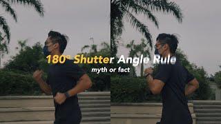 180° Shutter Angle Rule, myth or fact? | What’s the ideal shuttle speed for slow-mo?