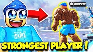 BECOMING THE STRONGEST PLAYER EVER IN ROBLOX SWIM LEAGUE!