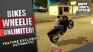 NEW FEATURE FOR GTA SA - BUG WHEELIE WITH BIKES