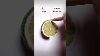 Draw a Lime #art #drawing #shorts #lime #illusion #pencildrawing #howtodraw #easydraw