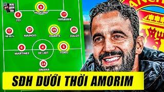 SIÊU ĐỘI HÌNH MAN UTD DƯỚI THỜI RUBEN AMORIM: QUỶ ĐỎ CÓ TÁI SINH VỚI TẬP THỂ CÔNG THỦ TOÀN DIỆN?