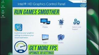 Intel HD Graphics Control Panel Best Settings Optimization