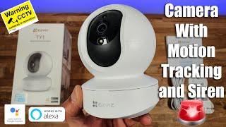 EZVIZ TY1 | Smart Camera with Motion Tracking and Siren Unboxing and Setup