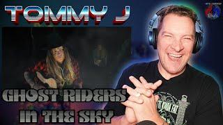 Tommy J (feat. the family & Henrik) - GHOST RIDERS IN THE SKY  Video | DaneBramage Rocks Reacts