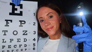 ASMR / Realistic Eye Exam (medical roleplay)