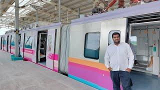 Pune Metro Inside View At Kasarwadi Metro Station..