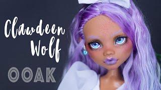 Клодин OOAK Clawdeen Wolf  - Перерисовка куклы Monster High от WillStore