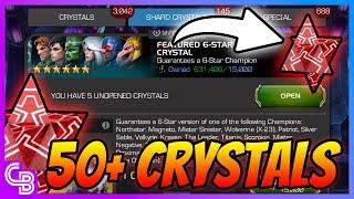 750.000 SHARDS OPENING | 50 Featured Crystals | Marvel Contest of Champions