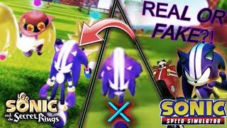 DARKSPINE SONIC AND EGGMAN IN GAME VIDEO LEAKED [realorfake?] | SONIC SPEED SIMULATOR [THE_ENDGAMER]