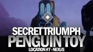 Penguin Toy Statue Location & Secret Triumph #7 (Nexus) [Destiny 2]