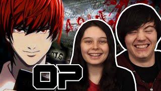 Death Note Openings & Endings REACTION (Death Note OP & ED 1-2 Reaction & Review)