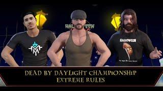 Mogsy Vs PhillipRocker Vs Tru3Ta1ent Extreme Rules Dead By Daylight Championship |WWE 2K22