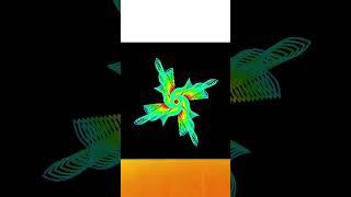 Python Turtle Graphics Code: Amazing 4-Petals Flower Drawing#2023