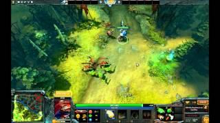 Dota2 - Lasthitting using autoattack, without having autoattack