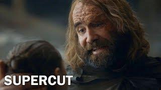 The Hound Actually Being Nice In Game of Thrones