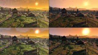 The Witcher 3 | E3 vs E3 SW vs Took vs Took Sosuine Edit | E3 Lighting/Graphics Mods Comparison 2022