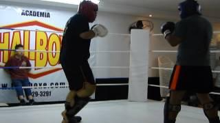 Interno Thai Boxe- Bruno Lazzarotto vs gigante - 1 round