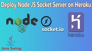 How to deploy node js socket server on heroku   real time online chat application