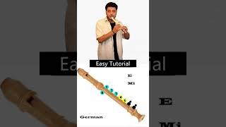 How to Play the Baby Stop   Recorder Flute in Easy Steps