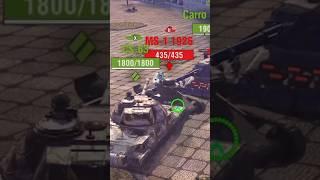 Protecting the little Tanks 🫡 | #wotblitz #shorts