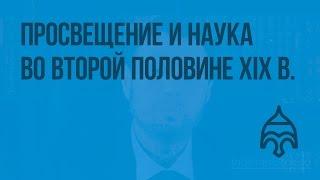 Просвещение и наука во второй половине XIX в. Видеоурок по истории России 8 класс