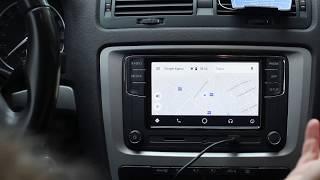 VW RCD330+ with CARPLAY and Android Auto, Русский, Espanol, Portuges, English