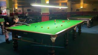 Snooker practice with my carbon fibre American Pool cue