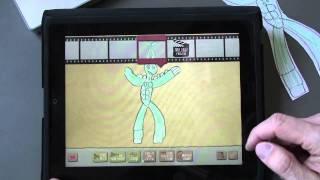 iPad animiation - transfer your drawings or characters and animate them