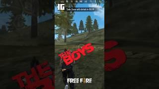 The Boys short free fire  #incrediblegamer #igshorts #freefireshorts