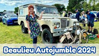 Beaulieu International Autojumble 2024 - the world's biggest auto jumble!