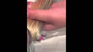 How To Dye Your Dolls Hair:EASY.   Monster High Staff Video