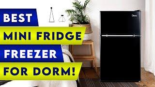 5 Best Mini Fridges With Freezers For Dorm !  