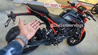 Finally All New KTM Duke 200 TFT Display Model Is HereKTM duke 200 New TFT Model Launched