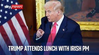 President Trump speaks at Friends of Ireland Lunch at The Capitol