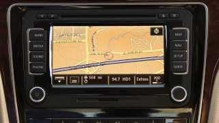 Volkswagen RNS 510 GPS Navigation How-to Instructions.