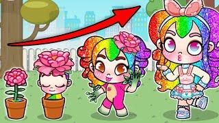 Beauty Born From The Magic Flower  | Avatar World | Pazu Games