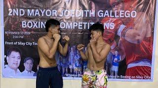 Emmanuel Abobot VS Ritchie Quiambao/2nd Mayor Joedith Gallego Boxing Competition @KuyabeeJay