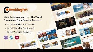 Build website travel by Booking Fat WooCommerce Plugin