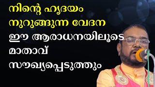 നിന്റെ ഹൃദയം നുറുങ്ങുന്ന വേദന ഈ ആരാധനയിലൂടെ മാതാവ് സൗഖ്യപ്പെടുത്തും #kreupasanam