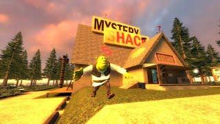 SHREK CHASES ME AT MYSTERY SHACK