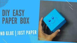 How to make a cute Origami Paper Box | Useful paper craft | Tutor SD