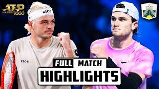 What a Epic Match  - Taylor Fritz vs Jack Draper R2 Highlights - ATP Paris Masters 2024