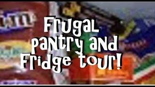 Freakin Frugal Pantry and Fridge Tour ~ Requested Video ~ Music rights to Bensound.com