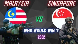 Malaysia vs Singapore Military Power Comparison 2022 | Singapore vs Malaysia Power Comparison 2022