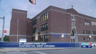 Huntington St. Joseph celebrates first day of school